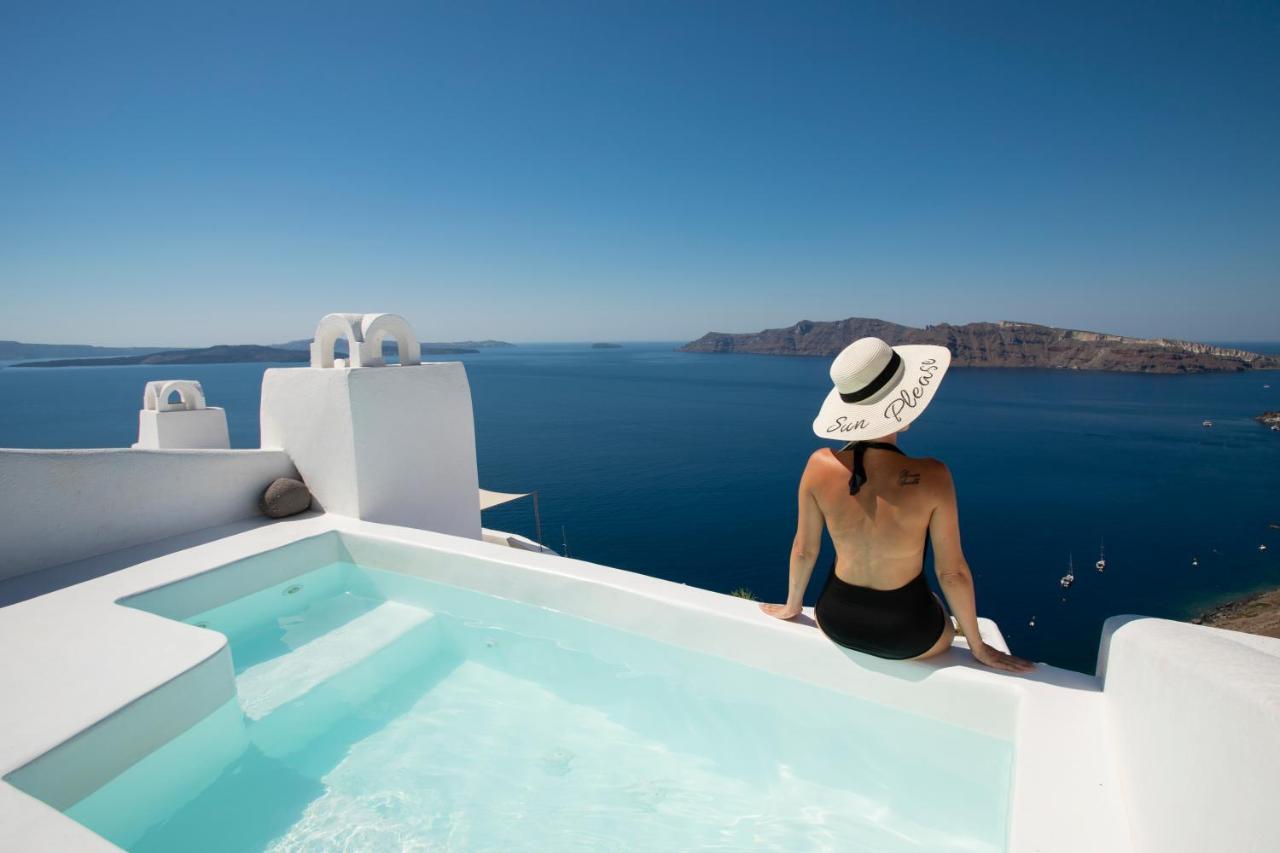 Gabbiano Traditional Cave Houses Oia  Exterior foto