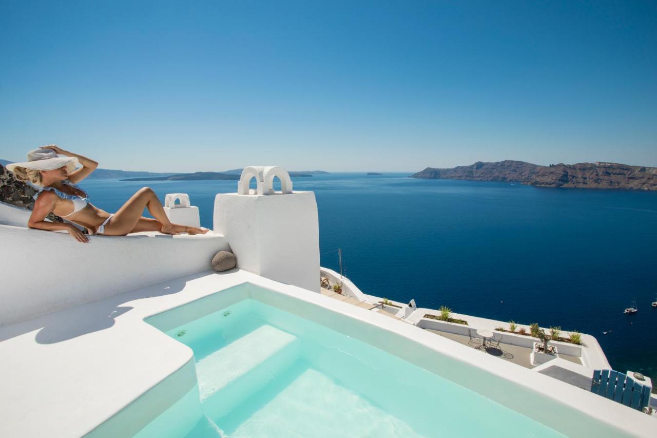 Gabbiano Traditional Cave Houses Oia  Exterior foto
